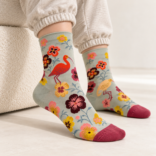 Ibis Garden Crew Socks